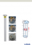 VDO Kütusepaagi toruandur - kütuse tasemeandur 390mm ∅54mm 75ohm